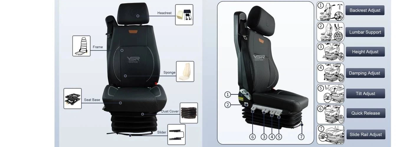 Suspension Seats For Pickup Trucks